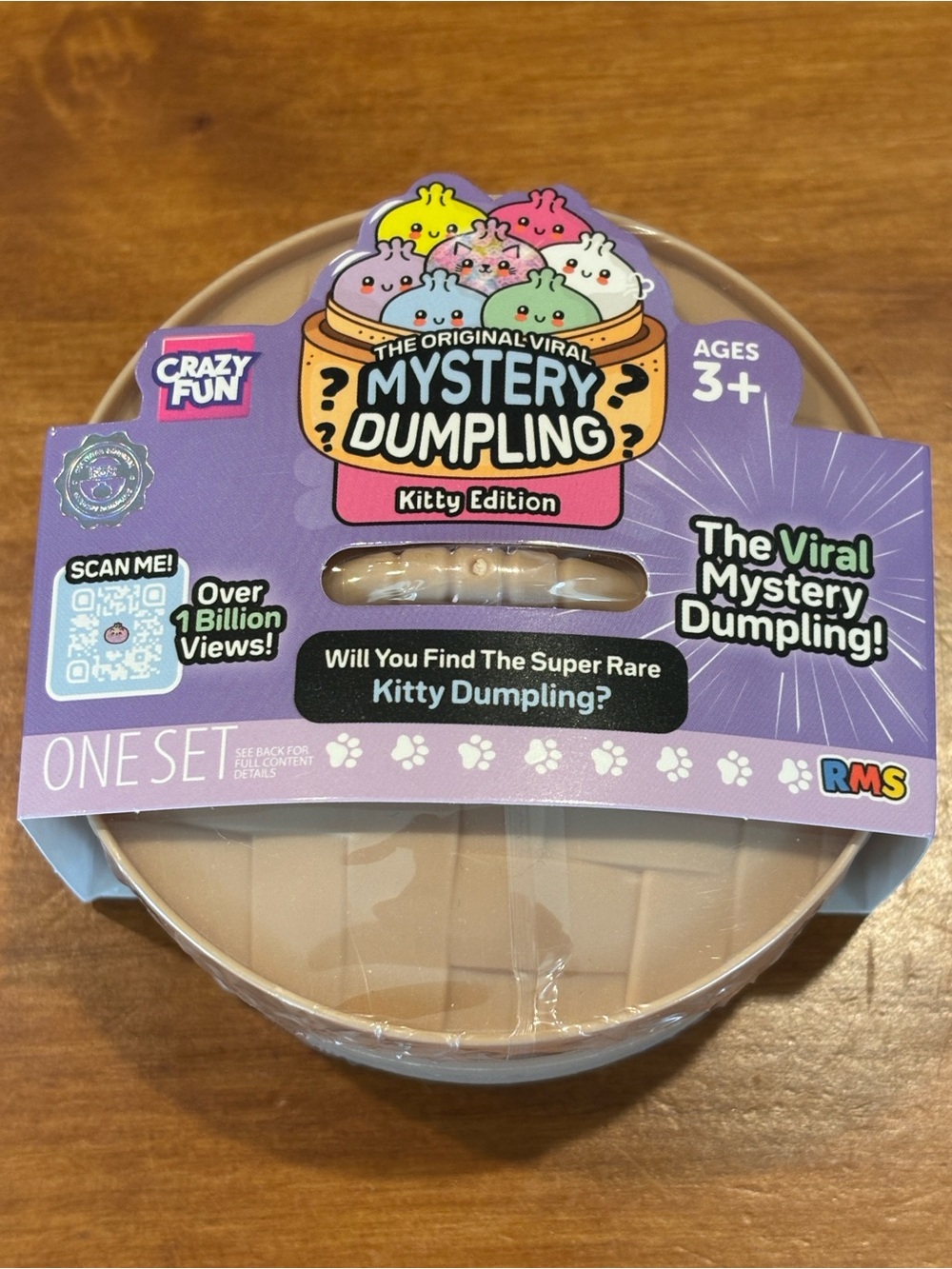 NEW RMS MYSTERY DUMPLING KITTY EDITION VIRAL SQUISHY RARE TOY FUN RARE 😻🥟